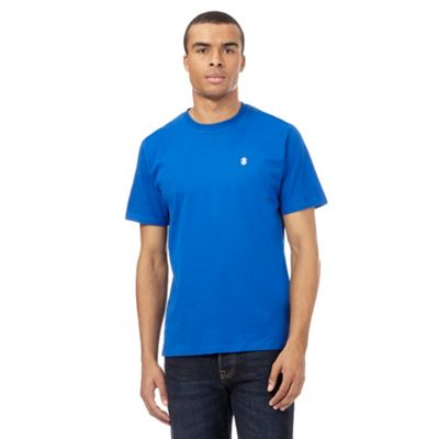 St George by Duffer Bright blue logo applique t-shirt